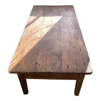 Oak coffee table