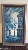 Oil on canvas signed benoit-gebelin (1913 - ? ) paris la nuit dated 1965