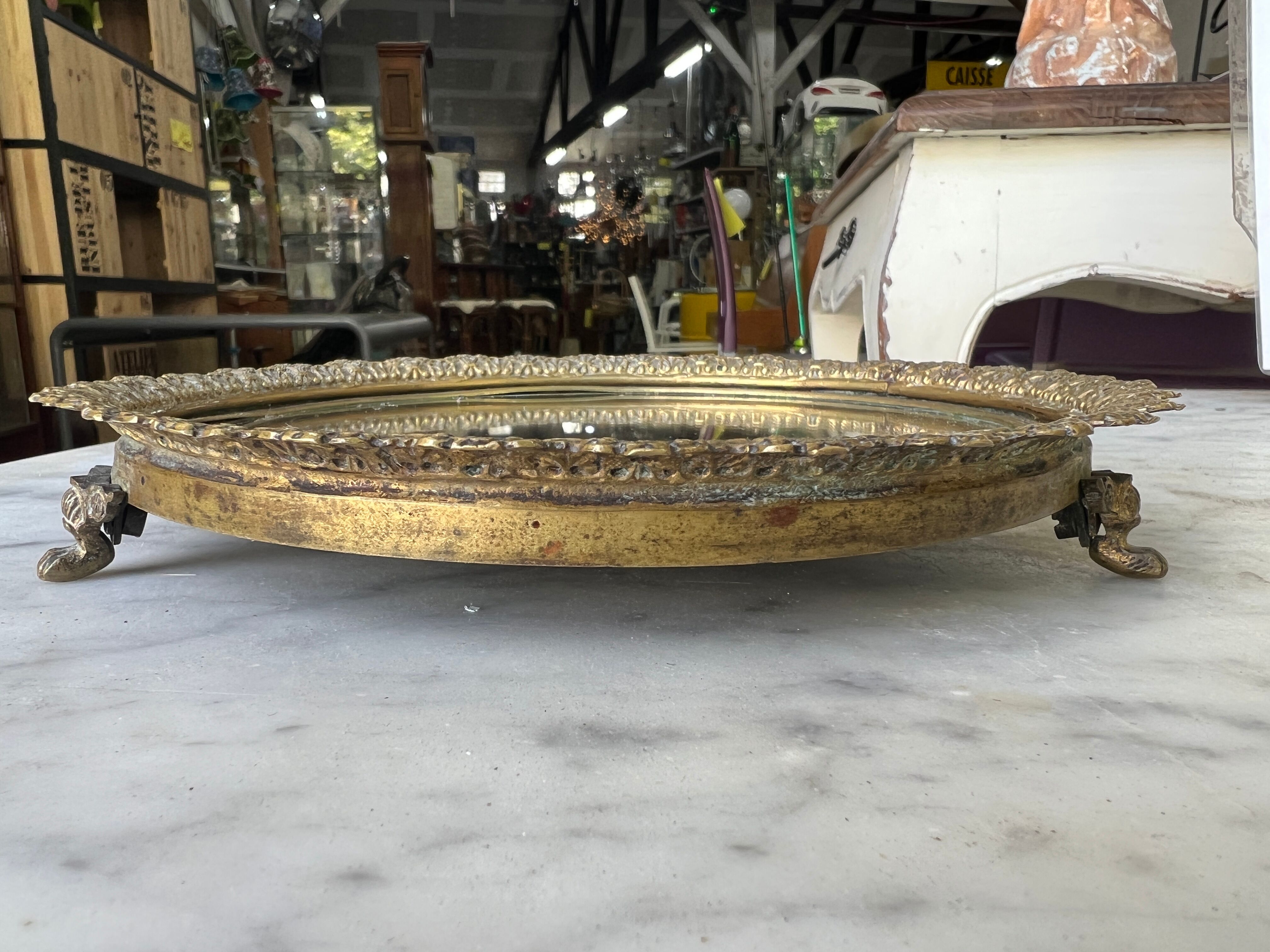 Especially of antique table in eighteenth century bronze