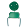 Child's chair Agatha Ruiz de la Prada, original design model. Green colour.