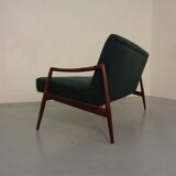 Organic Teak Sofa by Hartmut Lohmeyer for Wilkhahn, 1960s