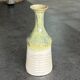 Stoneware Soliflore Vase - Beige and Almond Green