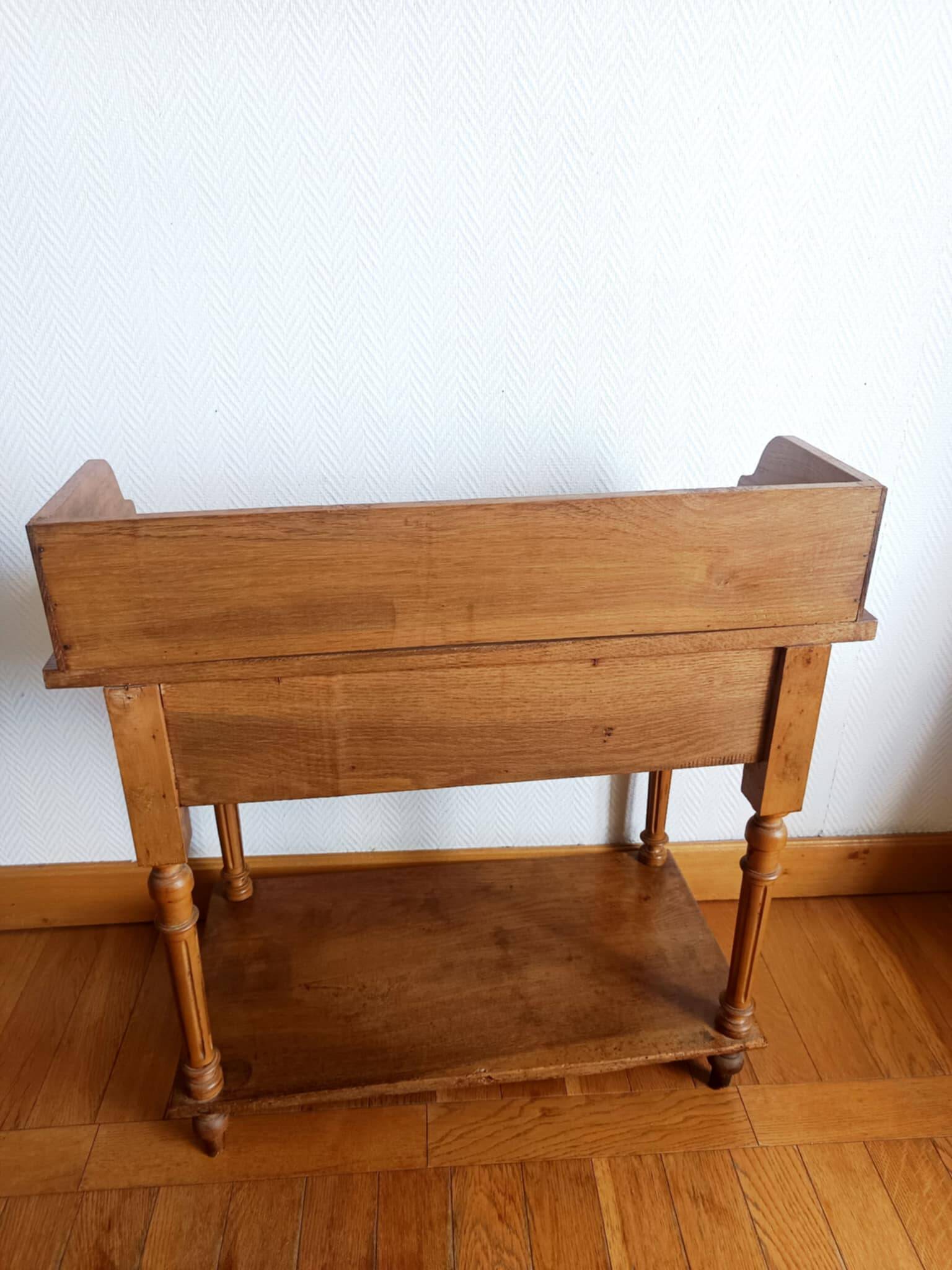 1940s wooden dressing table