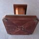Square Deco 1930 rosewood side table