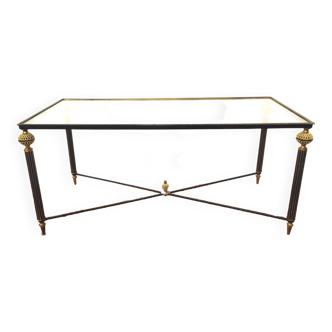Fabergé style coffee table. Vintage 50s Hollywood Regency