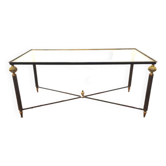 Table basse style fabergé. vintage 50s hollywood regency