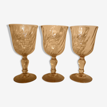 Set of 3 Rosaline water glasses