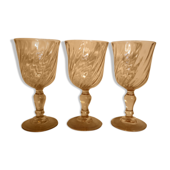 Set of 3 Rosaline water glasses