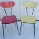 Duo de chaises en formica