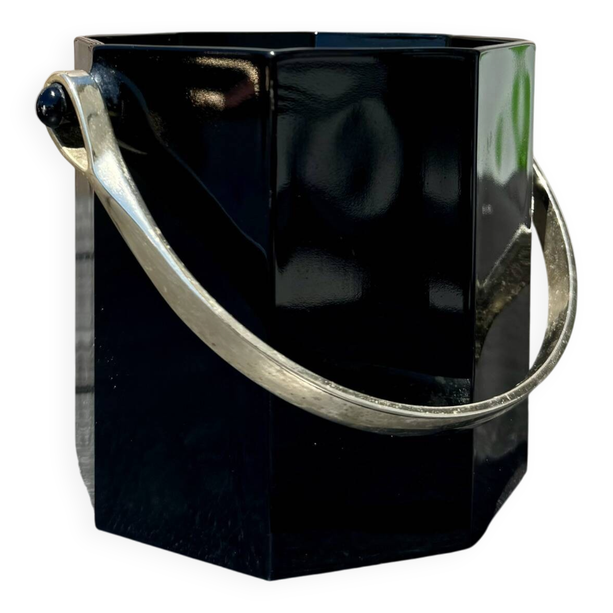 Luminarc Octime ice bucket, 1970s