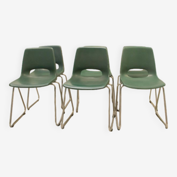 Set of 6 vintage chairs by Marko Netherlands 1970