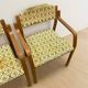 Bentwood armchairs, mid-century, upholstered, TON, 1960s, Czechoslovakia