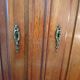 Large Louis XVI style mahogany wardrobe