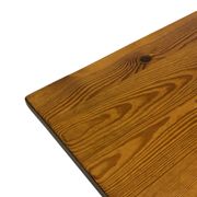 Vintage Pinewood Dining Table Desk with Drawer 60s Design