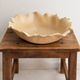 Large fruit bowl, leaf-shaped • Vintage
