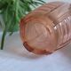 Art Deco pink moulded vase