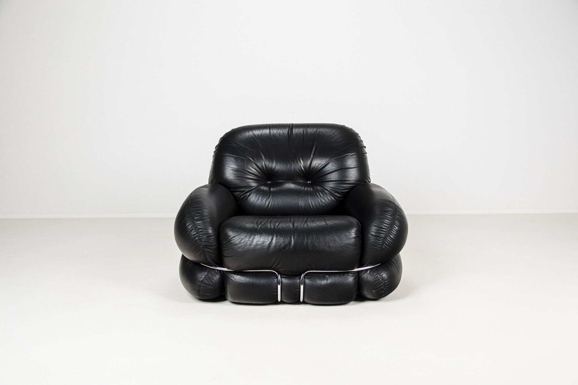 Three-piece lounge set model OKAY by Adriano Piazzesi, Italy, 1970s
