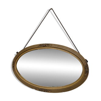 Miroir Ovale Art Déco