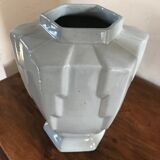 Art Deco cracked ceramic vase