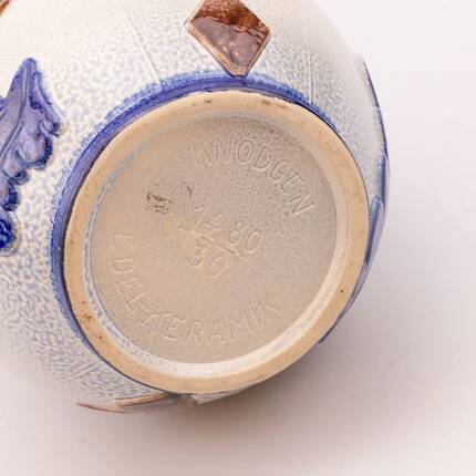 Vase porcelaine vintage Knödgen Edel Keramik