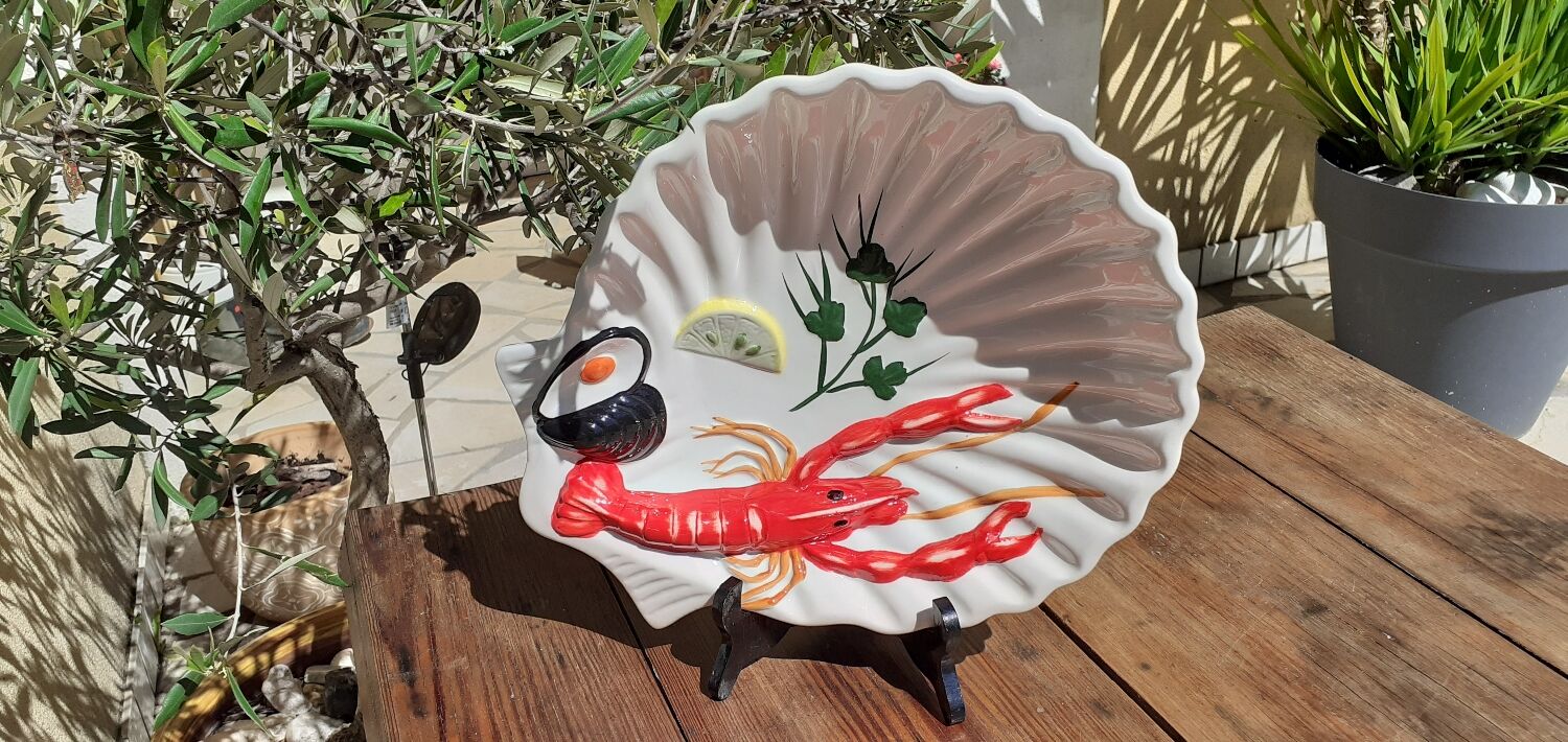 Seafood dish in a slurry