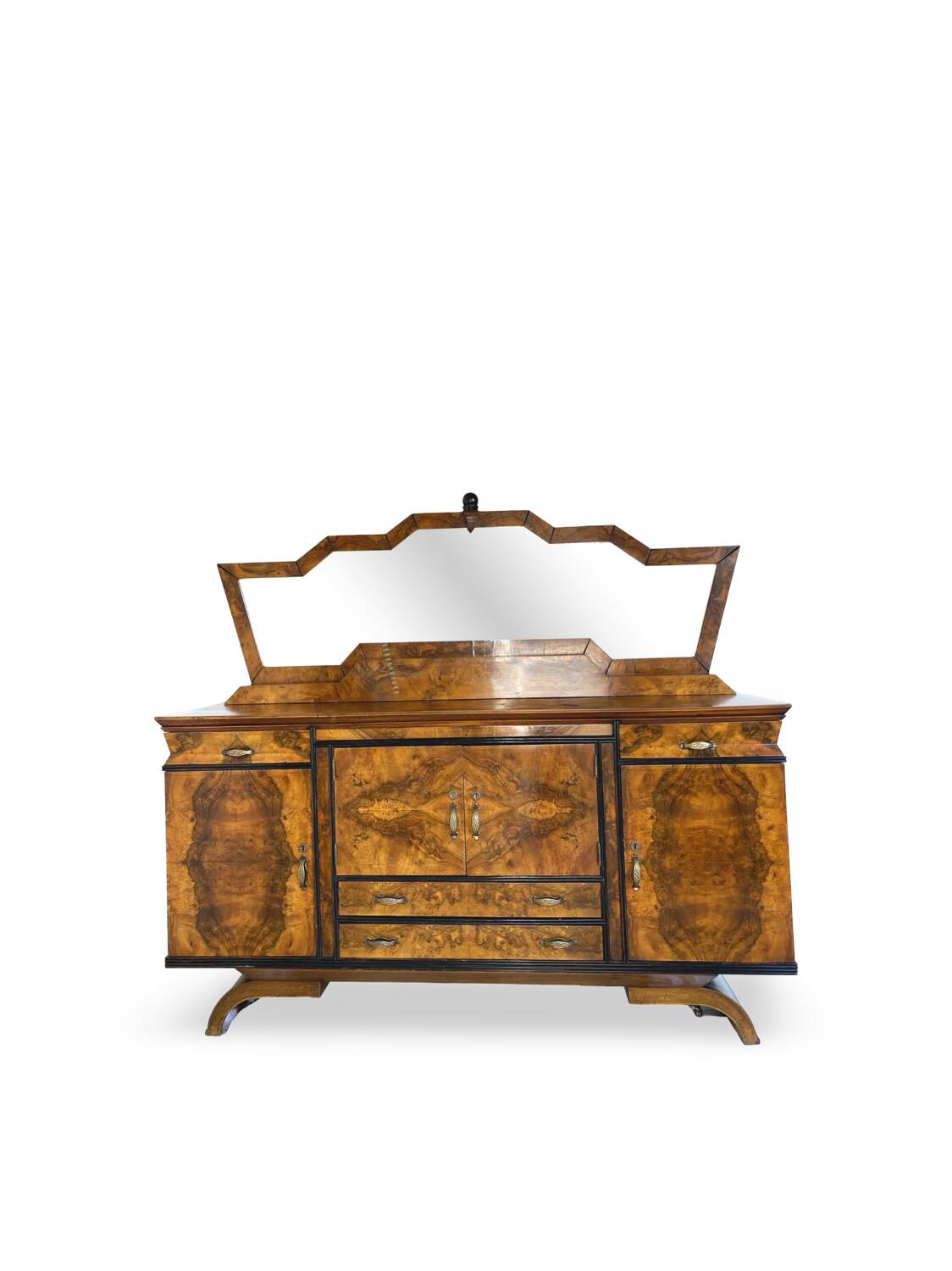 Crédence/buffet Art déco italien, années 1920.