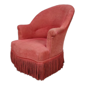Pink toad armchair