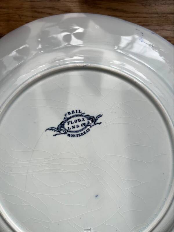 Plat rond Creil et Montereau