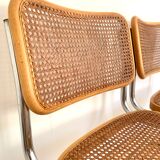 Set of 4 chairs Cesca B32 by Marcel Breuer