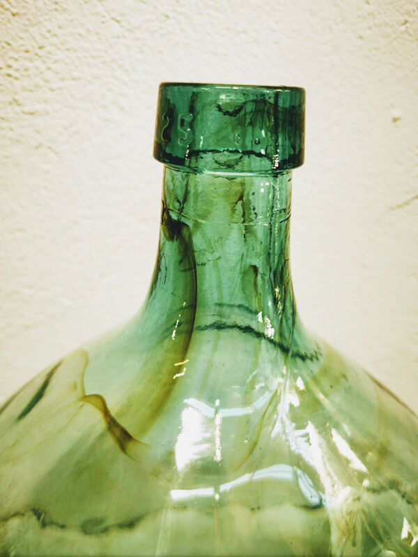 Demijohn green 25 liters