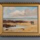 Oil on panel yvonne blossier seaside goemon xxe collector