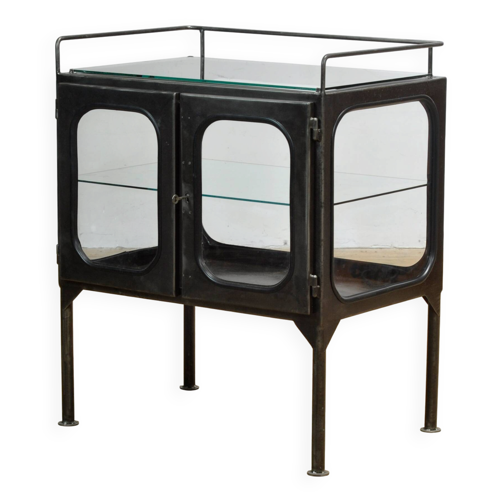 Vintage hospital cabinet, 1970s
