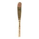 Golden brass butter knife, Hollywood Regency – circa 1970