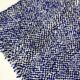 Moroccan Berber carpet Beni Ouarain ecru speckled blue majorelle 145x118cm