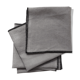 Lot of 4 towels in grey mouse linen