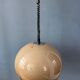 Vintage Dijkstra Space Age mushroom pendant lamp, mid-century modern ceiling light