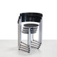 Sculptural Erik Magnussen Parken chairs for Paustian, 1980's