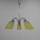 Mid-century 5-flamming chandelier, 1950s