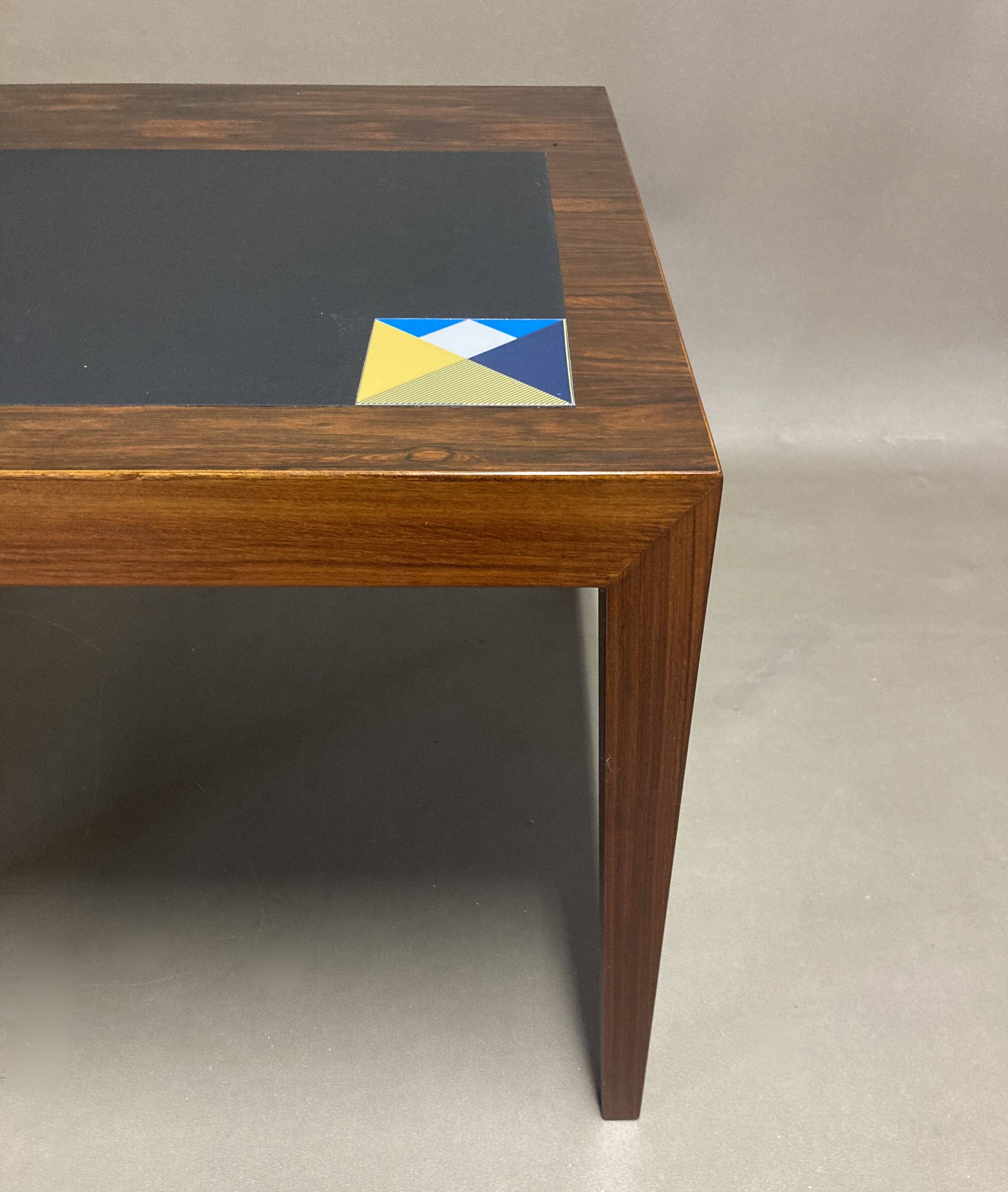 Table basse design scandinave 1950 "Severin Hansen".