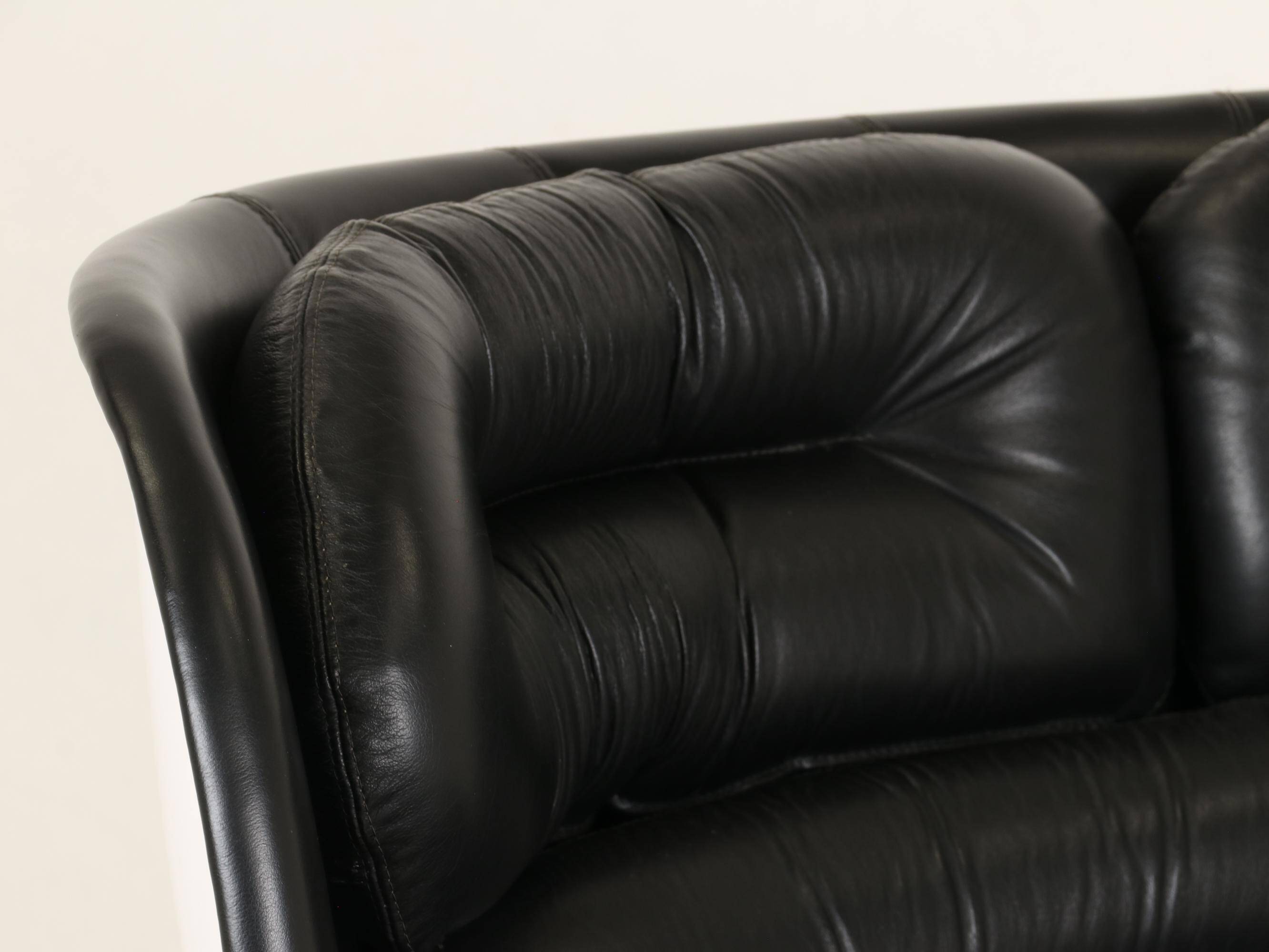Elda Chair and Ottoman by Joe Colombo for Comfort, Italy, 1970s