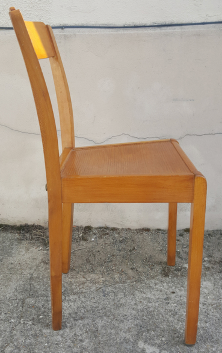 Chaise de bistrot Stella en bois années 20  Selency