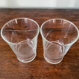 set of 2 old glasses