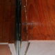Library, 60s teak shelf on feet