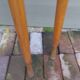 Pair of vintage oars