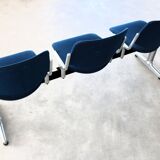 Vintage bench | waiting room bench | 1970s | Castelli