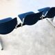 Vintage bench | waiting room bench | 1970s | Castelli