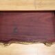 Rosewood, mahogany, and rosewood desk-table, Louis XV style – early 20th century.