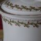 Old coffee pot / teapot in Limoges porcelain