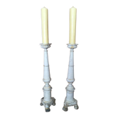 Porte cierges d’église antiques