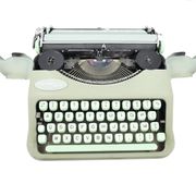 Hermes Baby green lime typewritter revised new ribbon